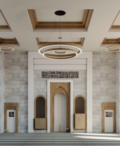 CAMİATİK CAMİ İÇ MEKAN